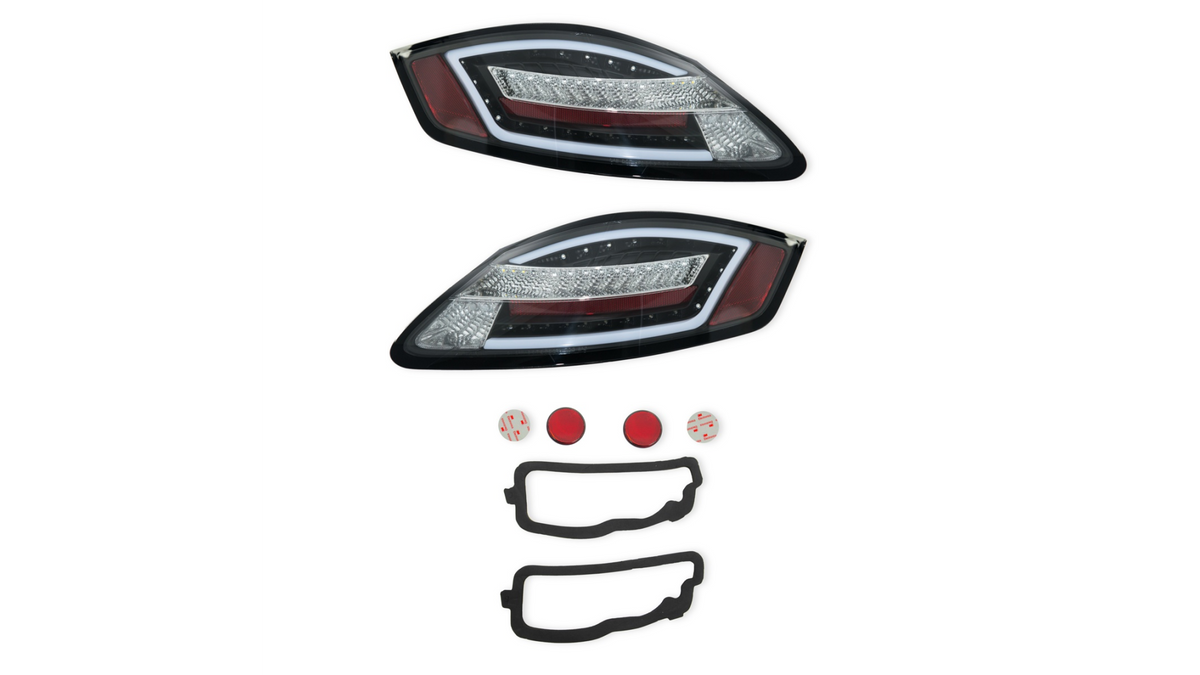 Tuled PORSCHE BOXSTER 987 tagumine Dynamic LED must