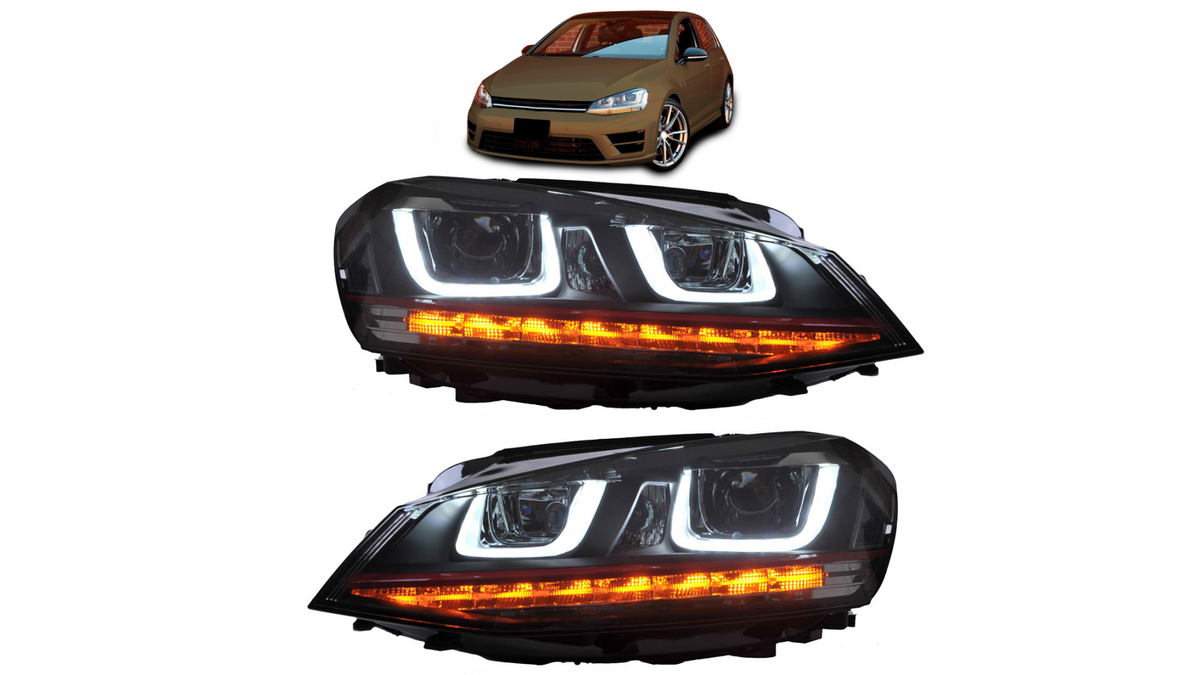 Tuled Volkswagen Golf 7 esi punane