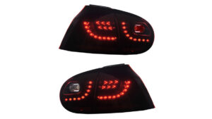 Tuled Volkswagen Golf V tagumine LED punane
