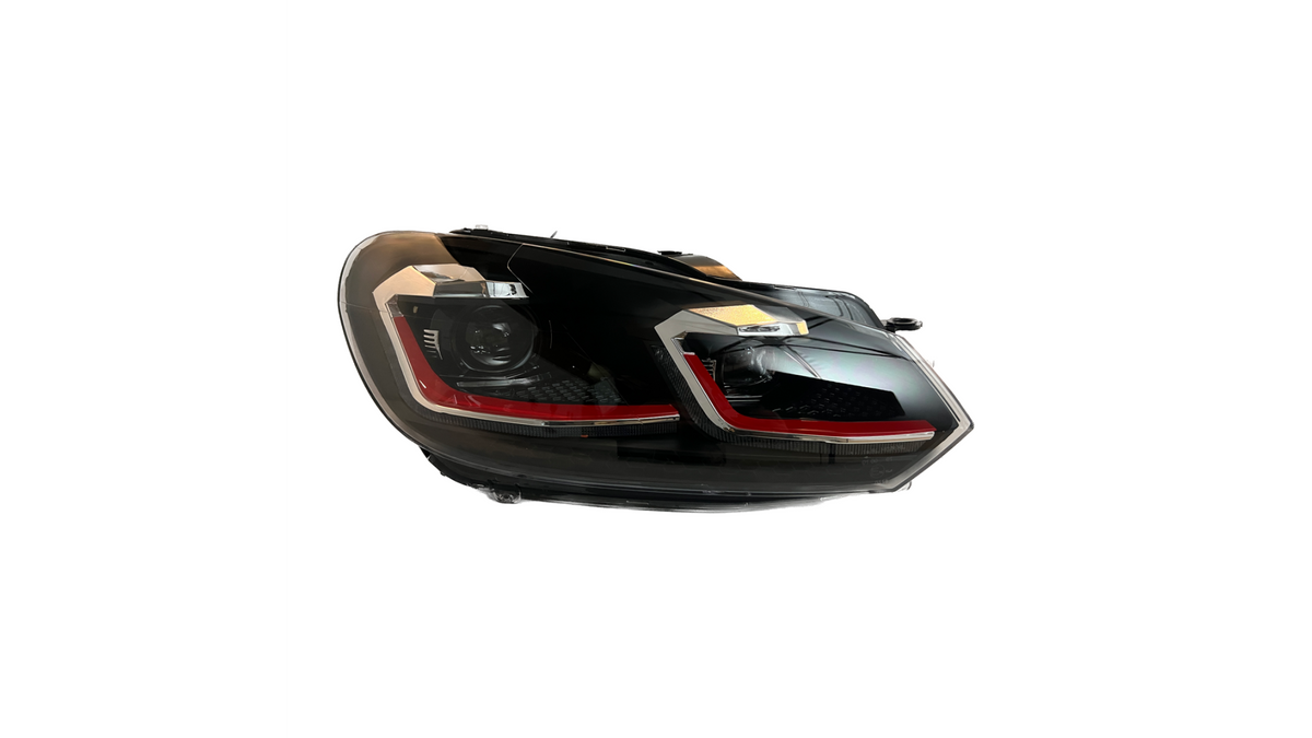 Tuled Volkswagen Golf VI esi punane