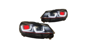 Tuled Volkswagen Golf VI esi punane