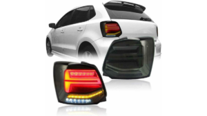 Tuled Volkswagen POLO V tagumine Dynamic LED Smoked