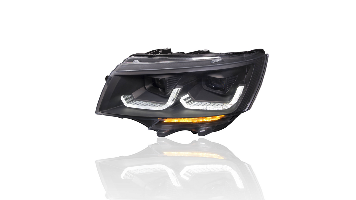 Tuled Volkswagen Transporter T6 Dual Projector must