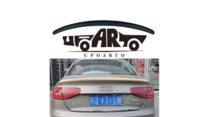 Spoiler Audi A4 B8 Facelift Lip Läikiv must