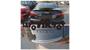 Spoiler Audi A4 B9 Lip läikiv must