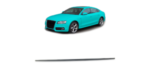 Spoiler Audi A5 8T Lip läikiv must