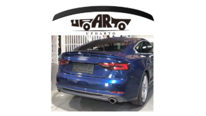 Spoiler Audi A5 F5 Lip läikiv must