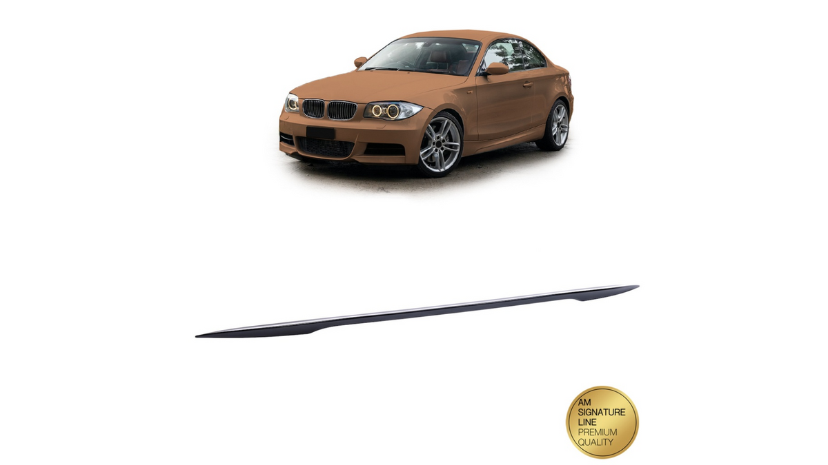 Spoiler BMW 1 E82 Lip matt must