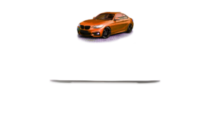 Spoiler BMW 2 F22 F23 Lip läikiv must