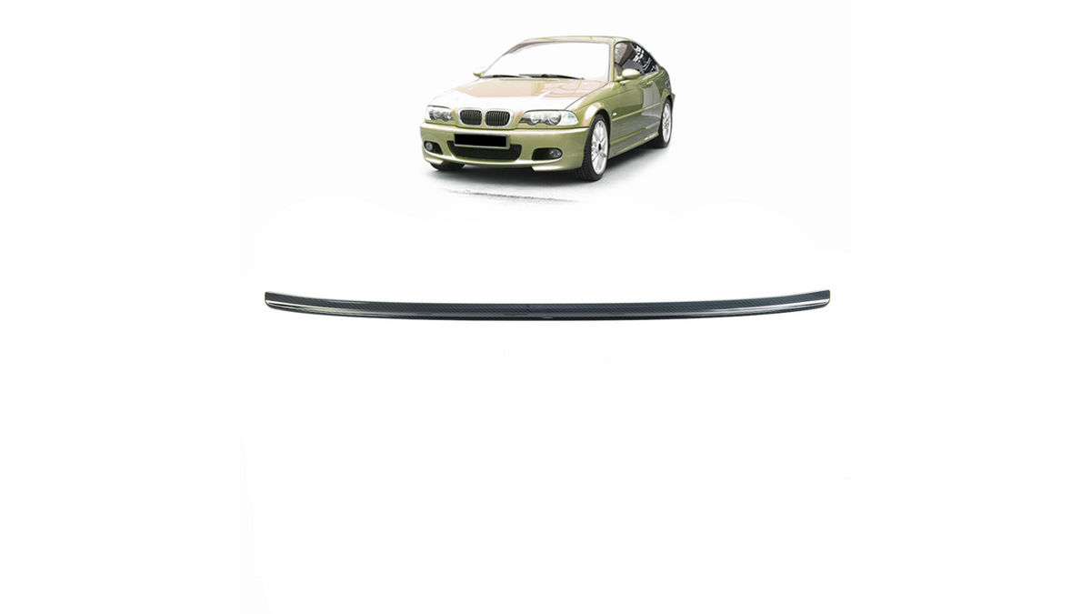 Spoiler BMW 3 E46 Lip Carbon Look