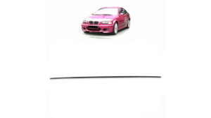 Spoiler BMW 3 E46 Lip läikiv must