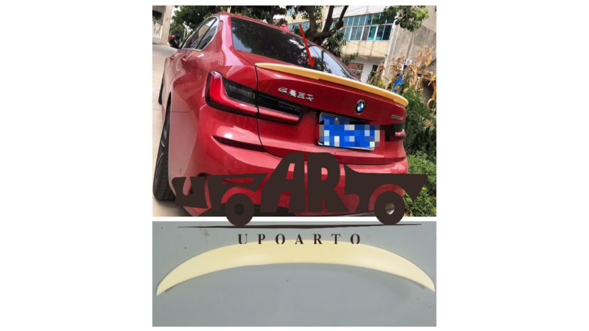 Spoiler BMW 3 G20 Lip läikiv must