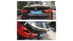 Spoiler BMW X4 F26 Lip läikiv must