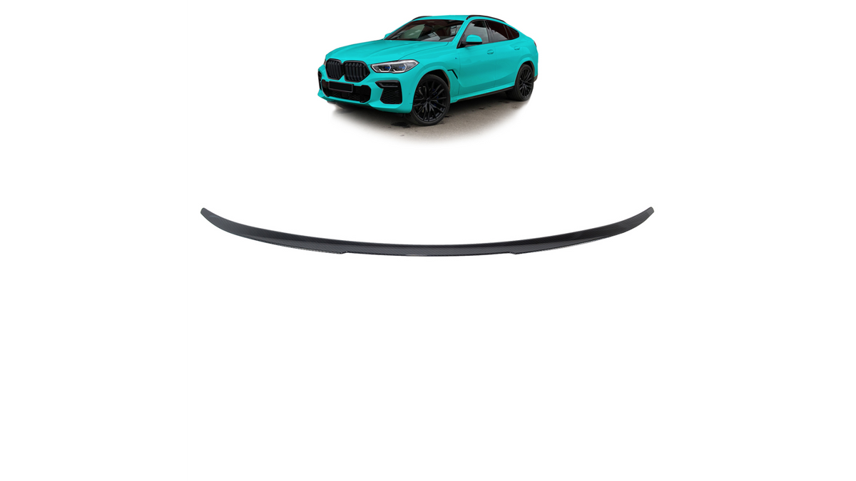 Spoiler BMW X6 G06 Lip Carbon Look