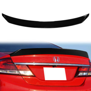 Spoiler Honda Civic IX FB läikiv must ABS