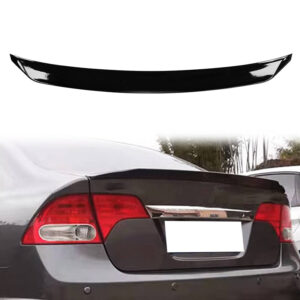 Spoiler Honda Civic VIII FD FA Läikiv must ABS