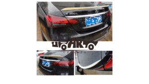 Spoiler Mercedes-Benz E W213 S213 Lip läikiv must