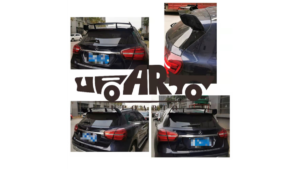 Spoiler Mercedes-Benz GLA X156 Läikiv must