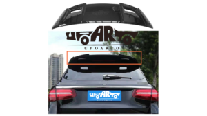 Spoiler Mercedes-Benz GLC X253 Läikiv must