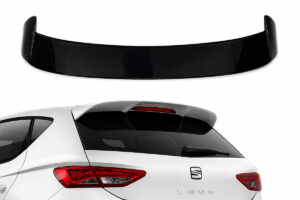 Spoiler SEAT LEON läikiv must