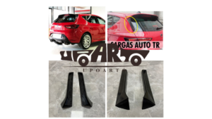 Spoiler SEAT LEON läikiv must