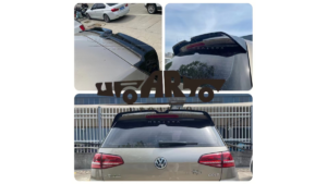 Spoiler Volkswagen Golf 7 läikiv must