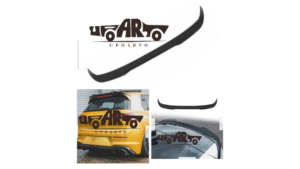 Spoiler Volkswagen Golf 8 läikiv must