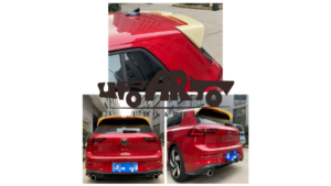 Spoiler Volkswagen Golf 8 läikiv must