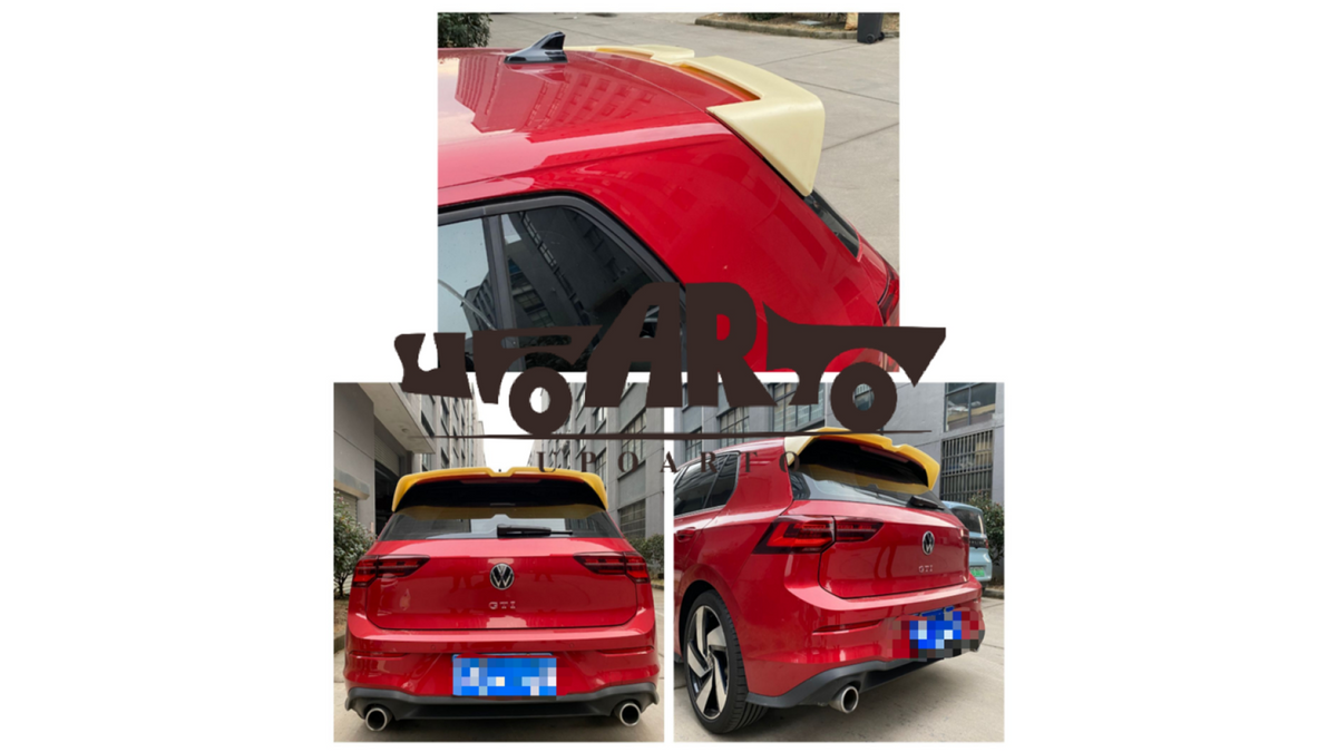 Spoiler Volkswagen Golf 8 läikiv must