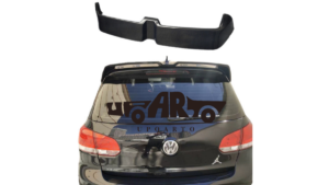 Spoiler Volkswagen Golf VI läikiv must