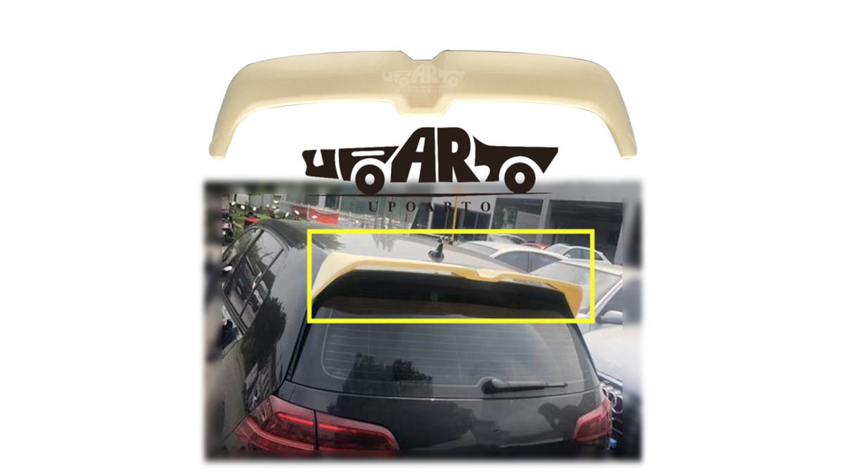 Spoiler Volkswagen Golf VII Lip Läikiv must