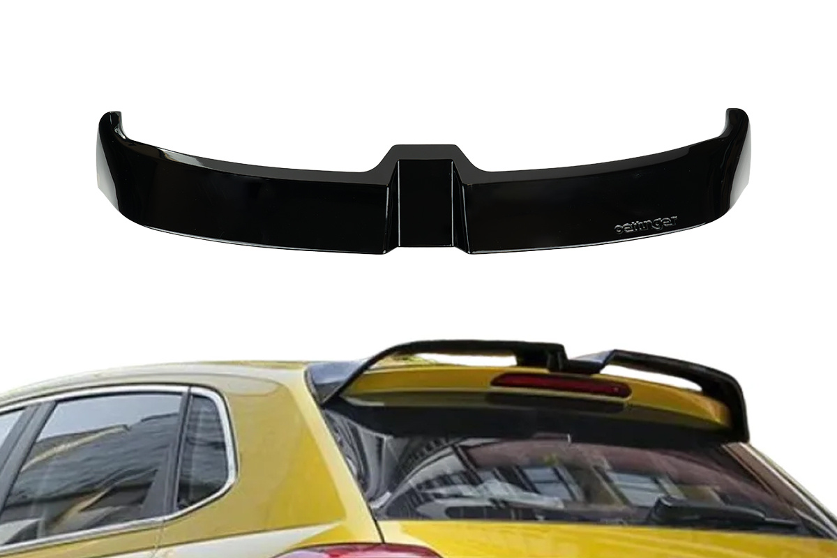 Spoiler Volkswagen POLO VI läikiv must