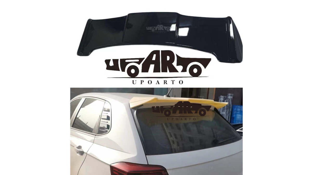 Spoiler Volkswagen POLO VI läikiv must