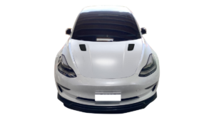 Kapott Tesla Model 3 koos Õhu Vent Aluminium