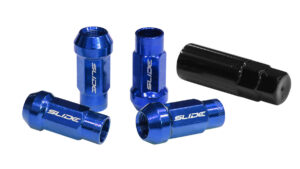 Veljepoldid SLIDE JDM teras M12x1.5 sinine ​