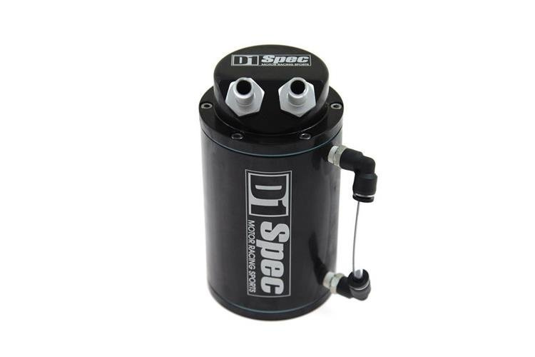 Oil Catch Tank (Õlipüüdur) D1Spec 0.48L 9mm Black