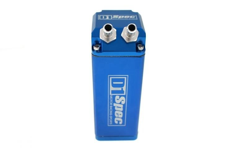 Oil Catch Tank (Õlipüüdur) D1Spec 0.48L 9mm Blue Square