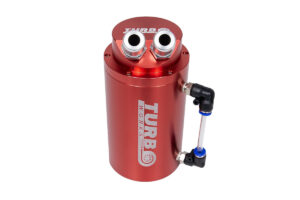 Oil catch can TurboWorks 0.7L 20mm punane