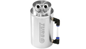 Oil catch can TurboWorks 0.7L 20mm hõbedane