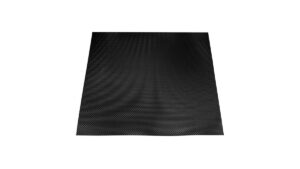 Kuumakaitse 30x30cm 0.5mm TurboWorks Embossed alumiinium must