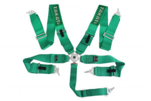 Sport turvavööd 5p 3" roheline Takata Replica harness
