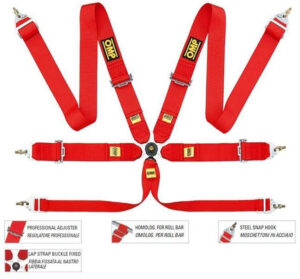 Sport turvavööd 6p 3" OMP 802F FIA
