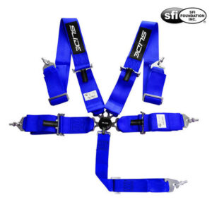 Sport turvavööd Slide Quick 5p 3" sinine Approval SFI