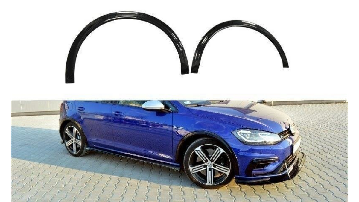 Koopalaiendid Volkswagen Golf 7 Facelift R Fender Läikiv must