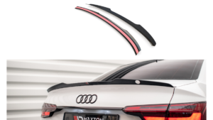 Spoiler Cap Audi A4 B9 Facelift Läikiv must