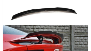 Spoiler Cap Audi A7 C7 Facelift S-Line Läikiv must