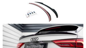 Spoiler Cap Audi Q3 F3 S-Line Läikiv must