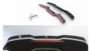 Spoiler Cap Audi RS3 8V Sportback v.3 Läikiv must