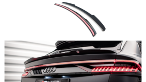 Spoiler Cap Audi RSQ8 4M Lower Läikiv must