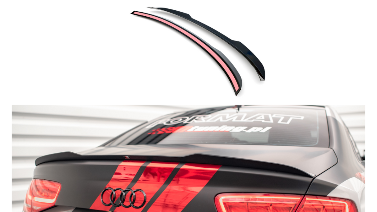 Spoiler Cap Audi S8 D4 Läikiv must